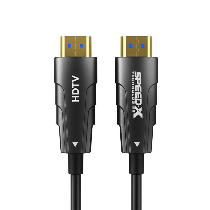 SPEED-X 20M FIBER HDMI CABLE 2.0/2.1 AOC(ACTIVE OPTICAL CABLE) 30AWG COPPER SUPPORT 4K 8K UHD