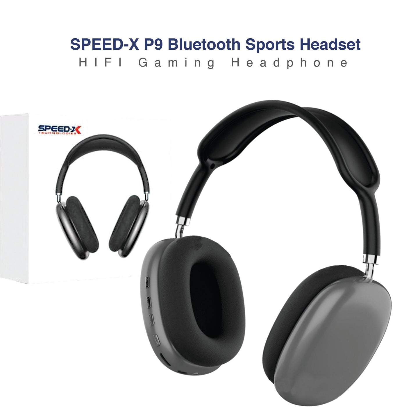 Speed-X Technologies P9 Bluetooth Headset Green