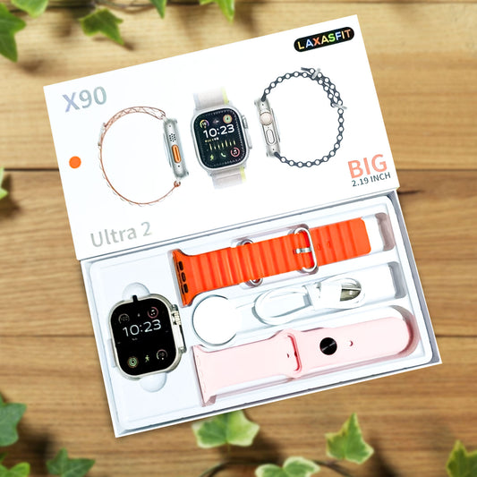X90 ULTRA 2 SMART WATCH 49MM 2.19 INCH BIG SCREEN ORANGE
